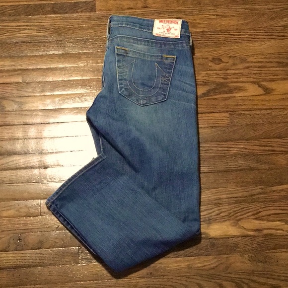 TRUE RELIGION Premium Denim Slim Fit LIZZY Style Size 29 Women's Jeans EUC - Picture 1 of 8